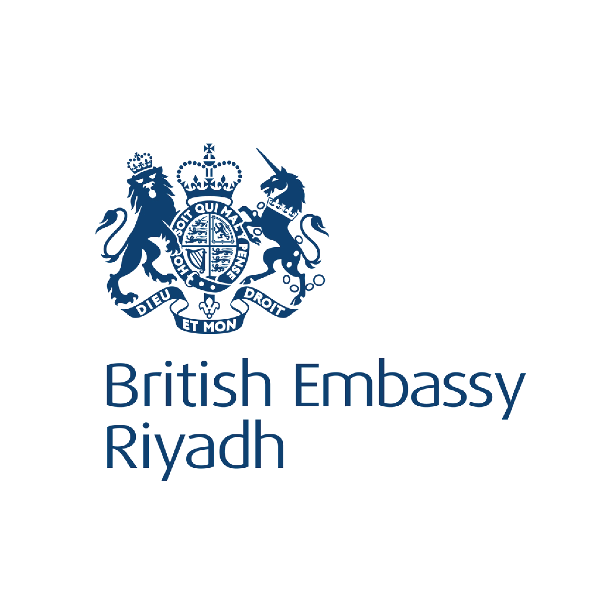 British Embassy Riyadh logo - SEC Newgate